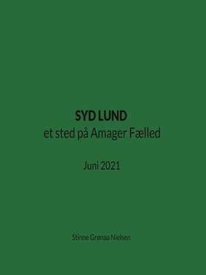 cover image of SYD LUND et sted på Amager Fælled